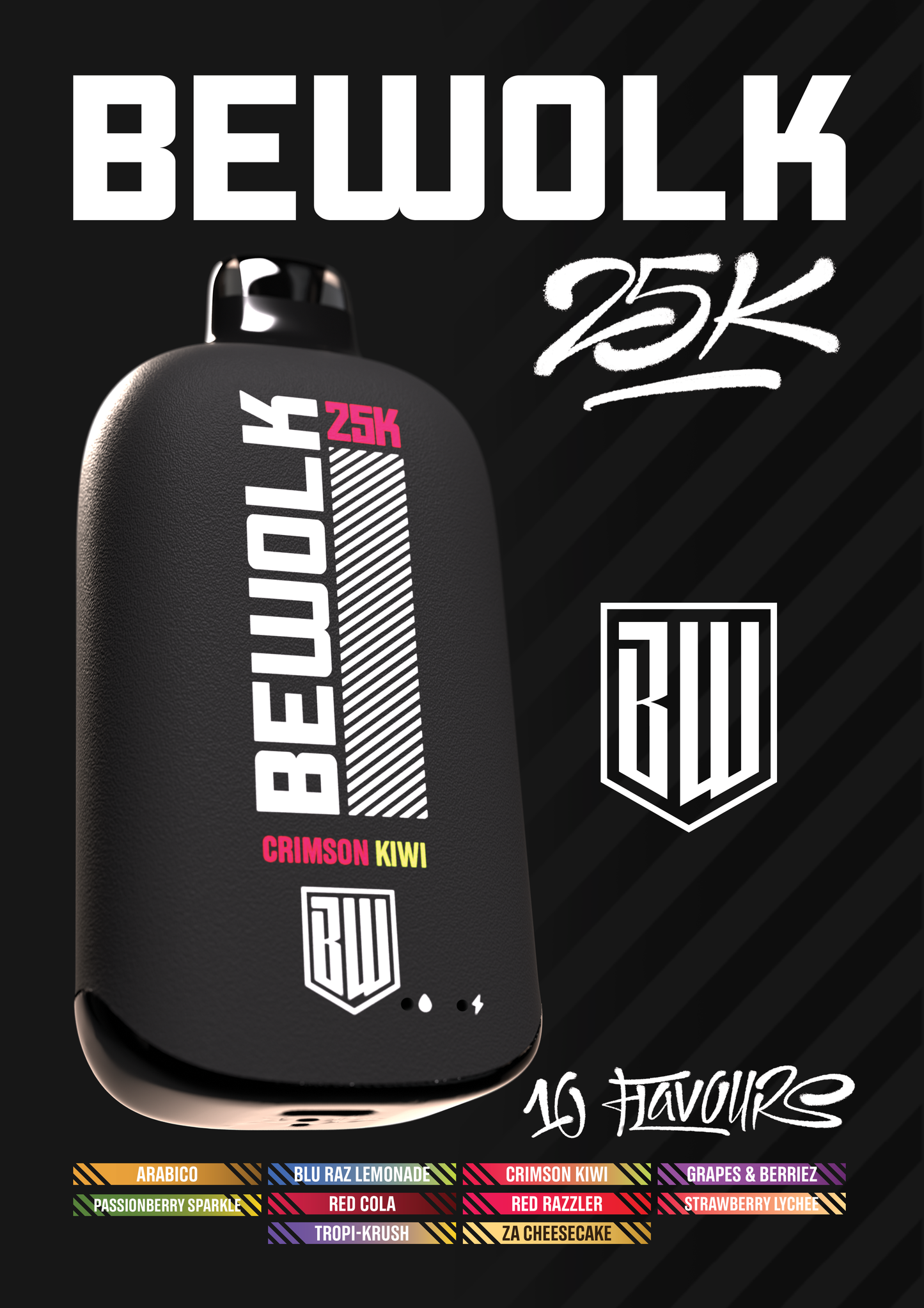 Bewolk 25k Disposable