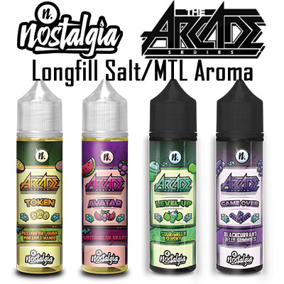 Nostalgia ARCADE MTL/Salt Longfill