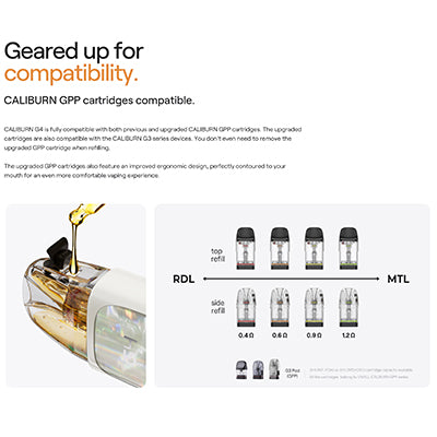Uwell Caliburn GPP Mesh pod