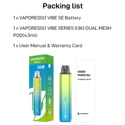 Vaporesso Vibe SE
