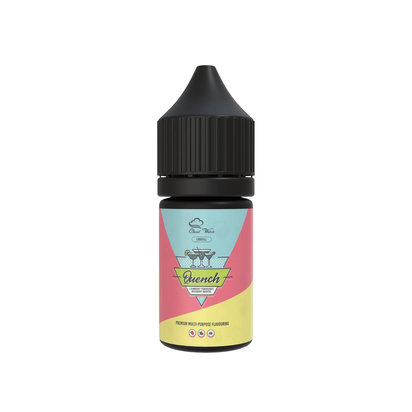 Cloudworx Quench  Mtl/Nicsalt Longfill